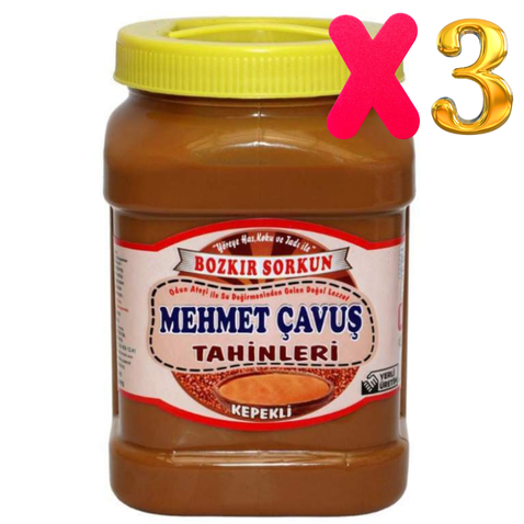 Mehmet Çavuş Kepekli Bozkır Tahini 935 gr. 3 Adet